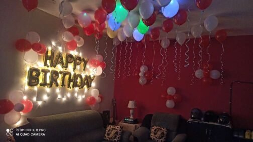 Room Decoration for Birthday
