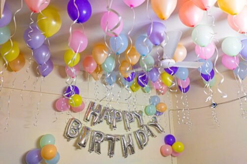 Pastel Balloon Serprise Home Decor