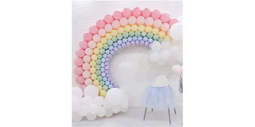 Cloudy Rainbow Theme decoration