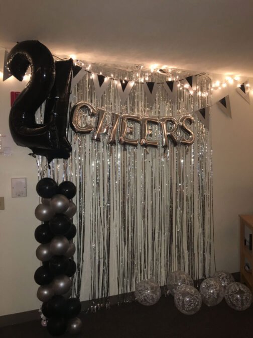 Glossy Balloon Anniversary Decoration