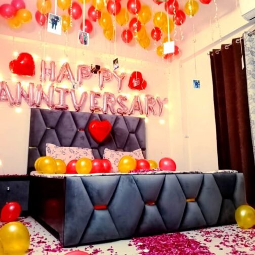Surprise Anniversary Classy Decoration